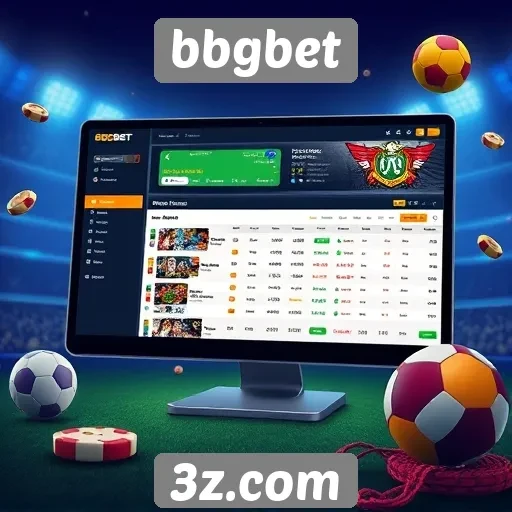 Exploração da interface e usabilidade do site bbgbet